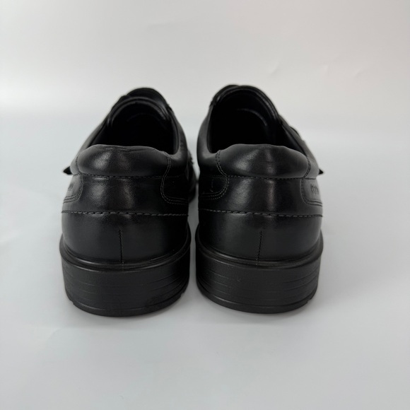 Men\'s Ecco Black Leather Dress Shoes Size 47 main image 11